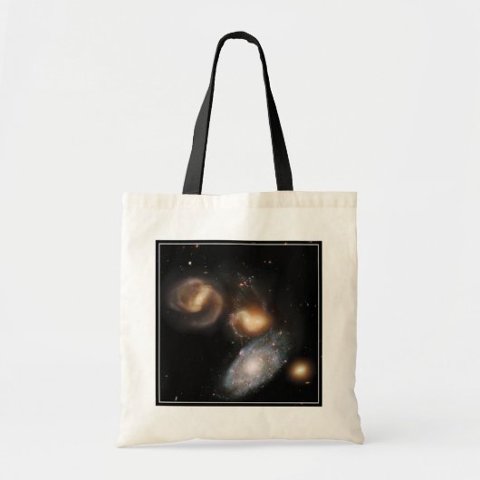 Stephan's Quintet Galaxies Tote Bag (Voorkant)