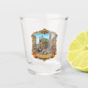 Stephansplatz Oostenrijk Shot Glas