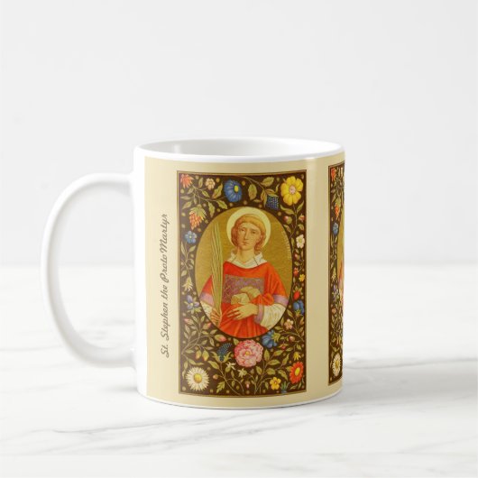 Stephen de Proto-Martyr (PM 08) Koffiekoffie Mok 3 (Links)