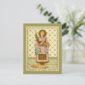 Stephen de Proto-Martyr (RLS 17) Briefkaart (Staand voorkant)