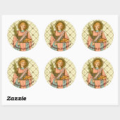 Stephen de Proto-Martyr (RLS 17) Ronde Sticker (Vel)