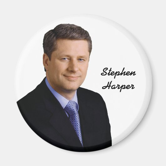 Stephen Harper Magneet (Voorkant)