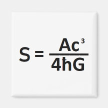 Stephen Hawkin zwart gat entropie formule magneet