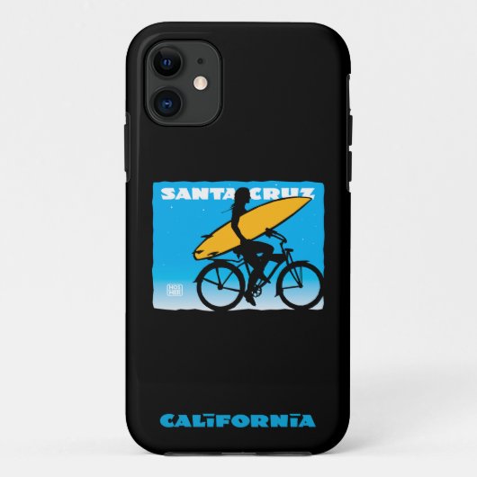 Stephen Hosmer's Surfer Girl Blue Case-Mate iPhone Case (Achterkant)
