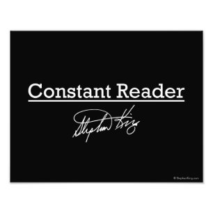 Stephen King, Constant Reader Foto Afdruk