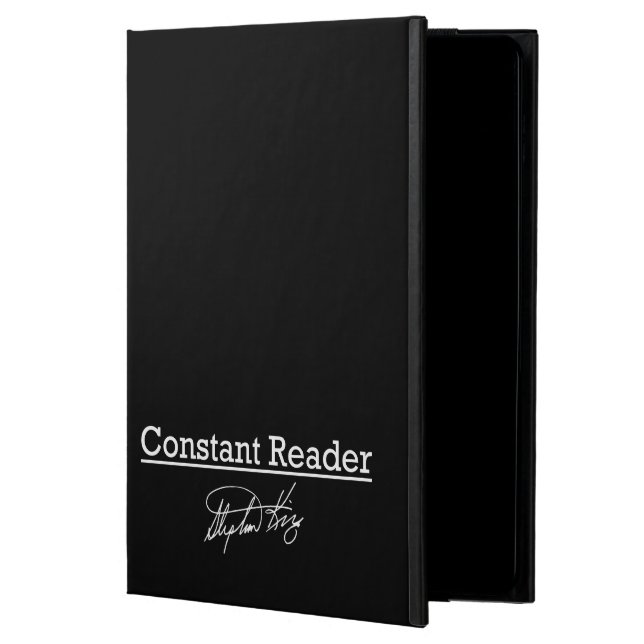 Stephen King, Constant Reader iPad Air Hoesje (Voorkant)