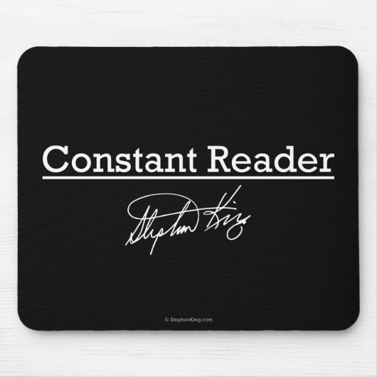 Stephen King, Constant Reader Muismat (Voorkant)