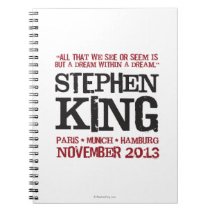 Stephen King's Euro Tour Notitieboek
