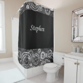 Stephen noir blanc rideau (En situation)