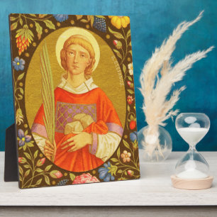Stephen (PM 08) 8 x 10 inch Plaque 2 met esel Fotoplaat