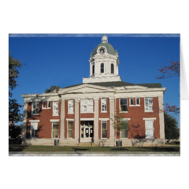Stephens County Courthouse (Voorkant Horizontaal)