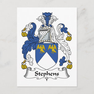 Stephens Family Crest Briefkaart