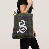 Stephenson Clan Tartan Monogram Tote Bag (Dichtbij)