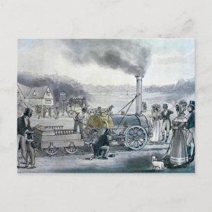 Stephenson's 'Northumbrian' Briefkaart