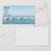 stepijlstenen visitekaartje (Voorkant / Achterkant)