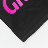 Stepng Into My 65th Birthday Christian Bday Women Fleece Deken (Hoek)