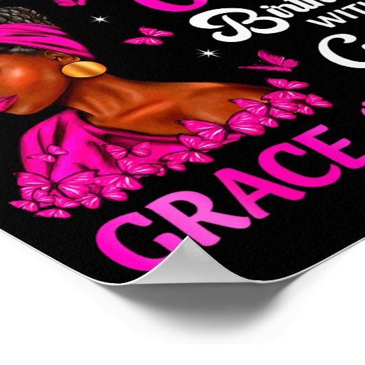 Stepng Into My 65th Birthday Christian Bday Women Poster (Hoek)