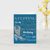 Stepng Into My December Birthday With Denim And Di Kaart (Gele Bloem)