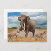Steppe Mammoth-Briefkaart Briefkaart (Voorkant / Achterkant)