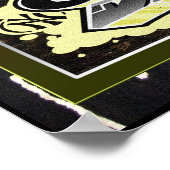 Steppin uit Afrika Poster (Hoek)