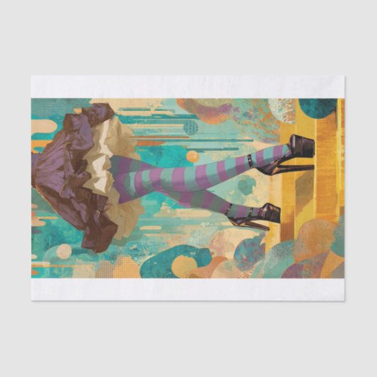 Stepping Into My Purpose2 Tissuepapier (Voorkant)