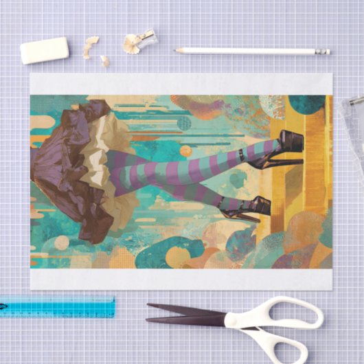 Stepping Into My Purpose2 Tissuepapier (Craft)