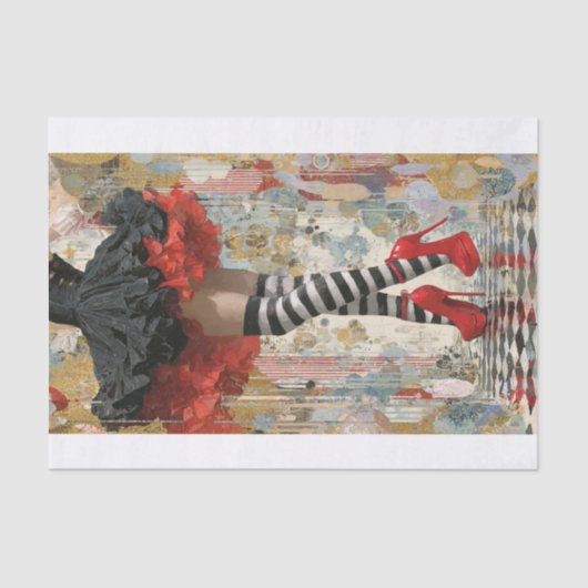 Stepping Into My Purpose6 Tissuepapier (Voorkant)