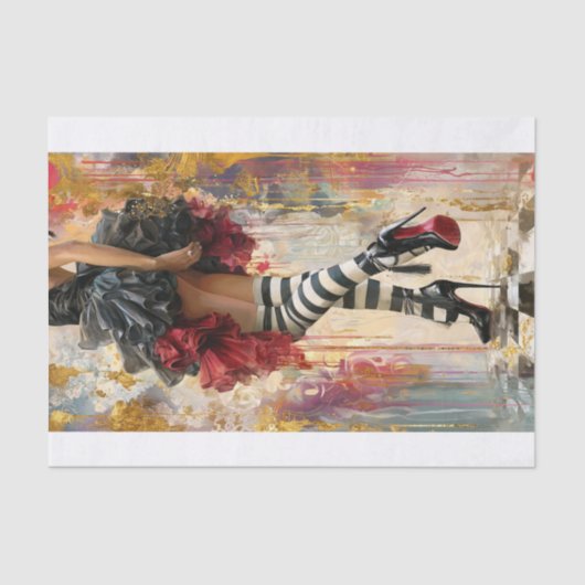 Stepping Into My Purpose9 Tissuepapier (Voorkant)