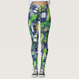 Stepping Stones Naadloze Patroon Leggings