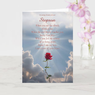 Stepson condoleert Spiritueel Kaart