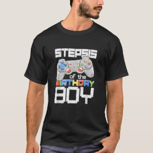 Stepzus van de Birthday Boy Matching Video Game T-shirt