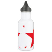 Ster 2 Rood Waterfles (Links)