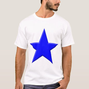 Ster - blauw t-shirt