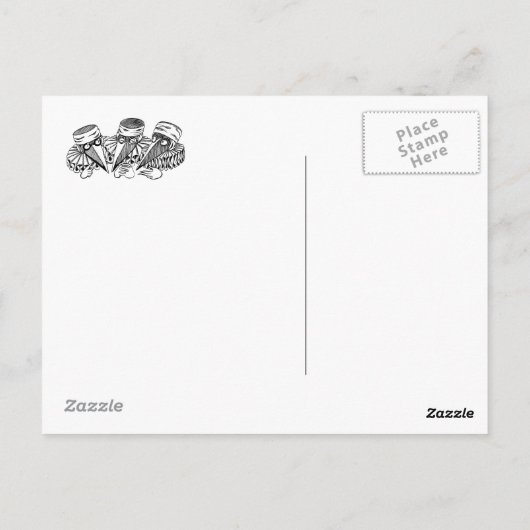 Ster Briefkaart (Achterkant)