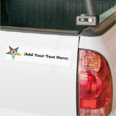 Ster bumpersticker (Op Truck)