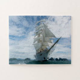 Ster-clippercruiseschip Legpuzzel