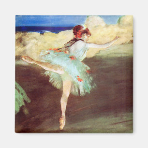Ster: Dancer op punt door Degas Magneet