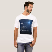 Ster - God ziet mij T-shirt (Voorkant volledig)