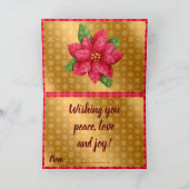 Ster Kabouter Aangepaste Kleur en Tekst Feestdagen Kaart (Binnen)