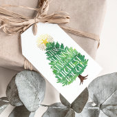 Ster kerstboomgeschenken Labels Cadeaulabel
