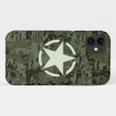 Ster Label Decal Digital Camouflage Style Case-Mate iPhone Case (Achterkant (horizontaal))