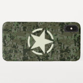 Ster Label Decal Digital Camouflage Style Case-Mate iPhone Case (Achterkant (horizontaal))