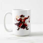 Ster Lasso Cowboy Kerstman Koffiemok (Links)