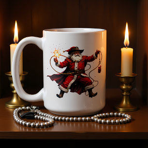 Ster Lasso Cowboy Kerstman Koffiemok