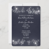 Ster Light Wedding Invitation Kaart (Voorkant)
