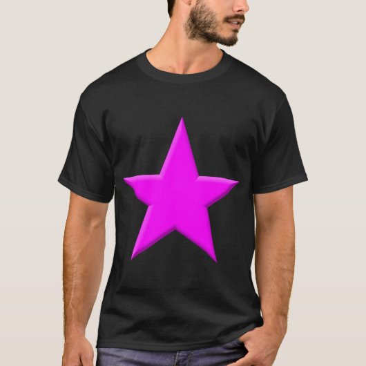 Ster - Magenta T-shirt (Voorkant)