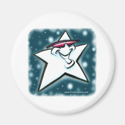 ster magneet (Voorkant)