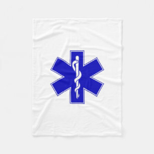 Ster of Life (EMT) Fleece Deken