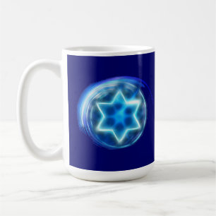 Ster omringd koffiemok