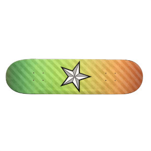 Ster ontwerp skateboard
